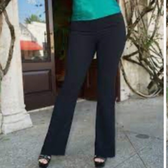 C.l.o.t.h.e.s. Black Liquid Knit Pants - Picture 1 of 8